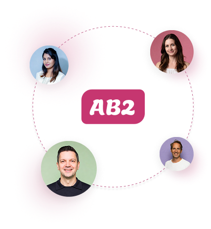 About AB2 team and mission visual